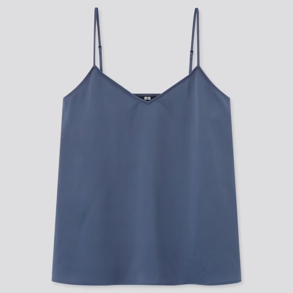 BNWOT: UNIQLO Satin Camisole Tank - Picture 1 of 8